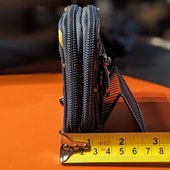 Lug Splits Compact RFID Wallet - Dragonfly Navy, LIKE NEW ✨DISCONTINUED!✨ - Picture 7 of 8